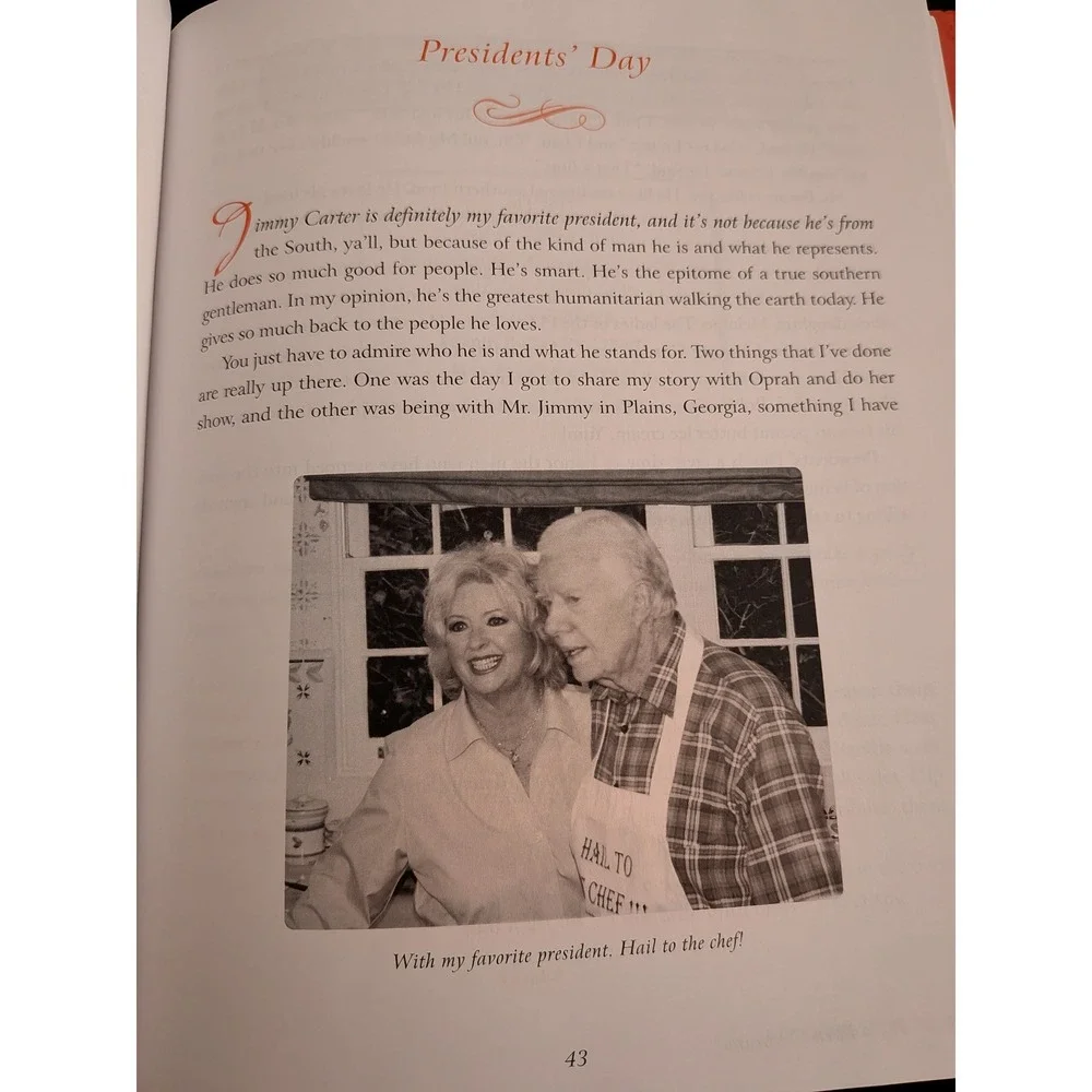 Paula Deen Celebrates! Hardcover Cookbook 2006 Southern Recipes Holidays Events